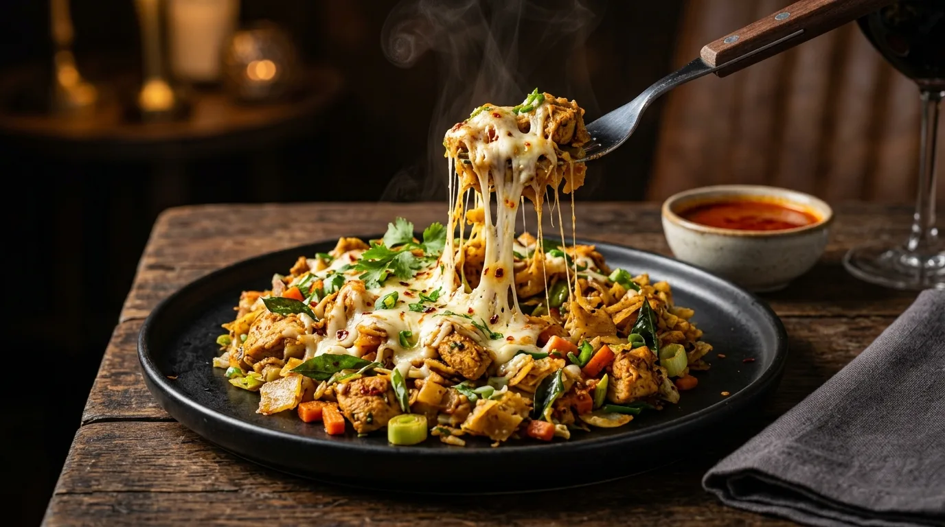 Cheese Kottu